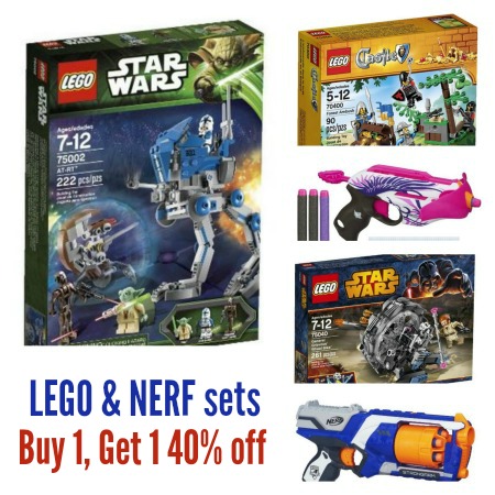 nerf lego sets