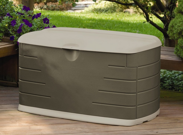 rubbermaid outdoor toy box