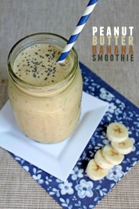 Peanut Butter Banana Smoothie | Recipes