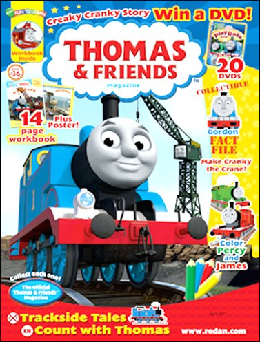 One-year subscription to Thomas & Friends Magazine for $14.99 through ...