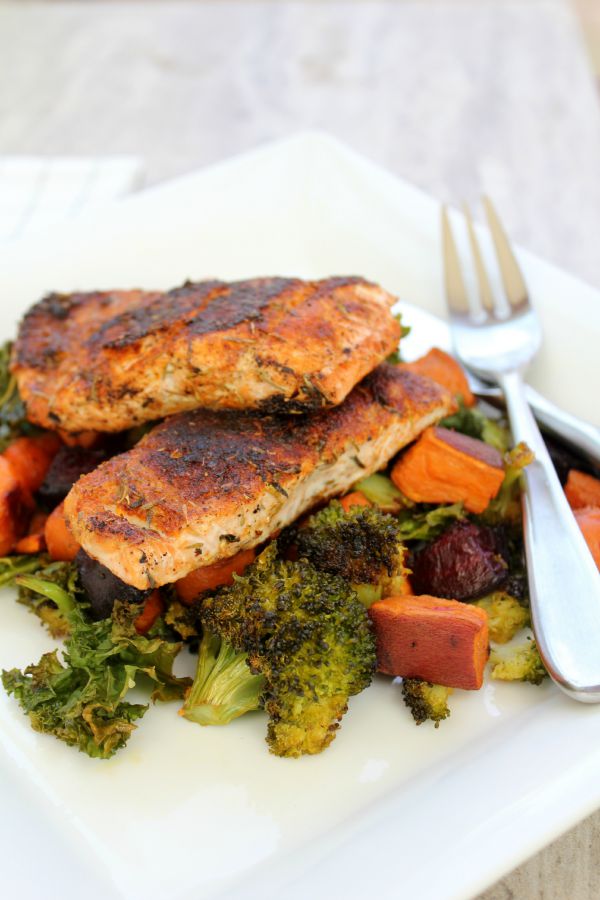 oven baked blackened salmon