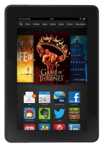 Kindle Fire HDX 7%22, HDX Display, Wi-Fi, 16 GB