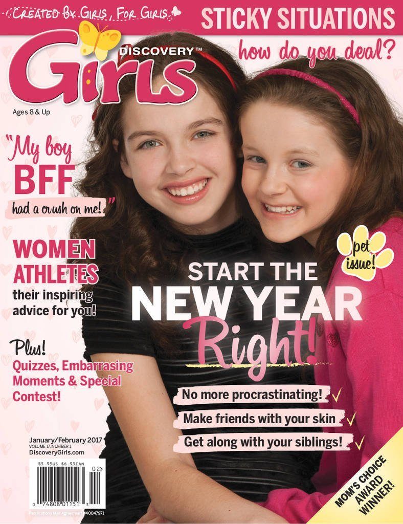 One Year Subscription To Discovery Girls For 15 99 Through Tomorrow 2 16 Frugal Living Nw