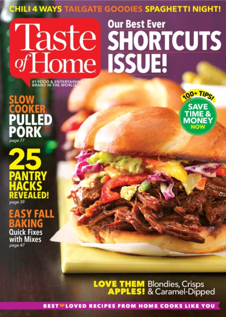 Taste Of Home Magazine Subscription 768x1075 