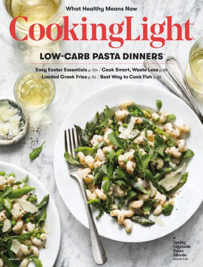 One-year subscription to Cooking Light for $11.95 through tomorrow (3/