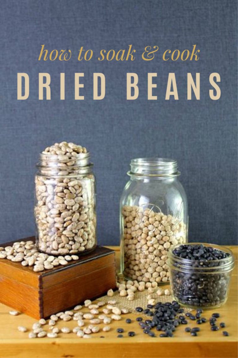 How to Soak and Cook Dried Beans - Frugal Living NW