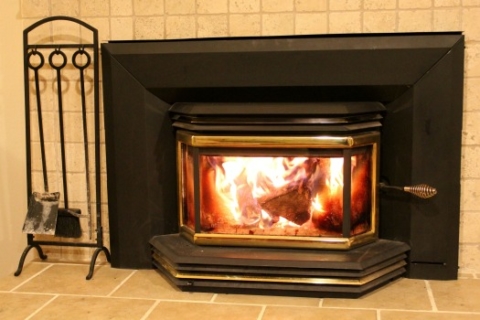 How to heat your house with just a wood burning stove