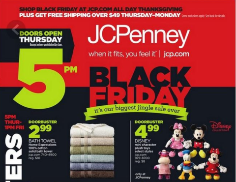 Jcpenney Black Friday Ad 2014 Frugal Living Nw