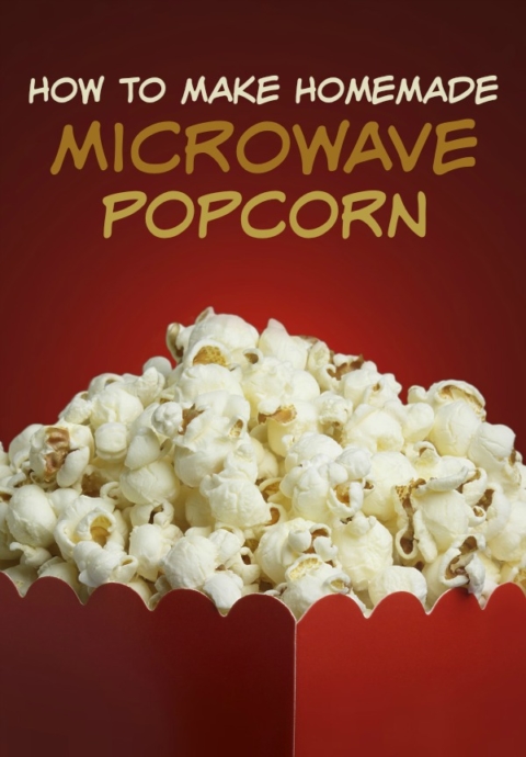 Easy microwave popcorn (3 ways) - Marie Food Tips