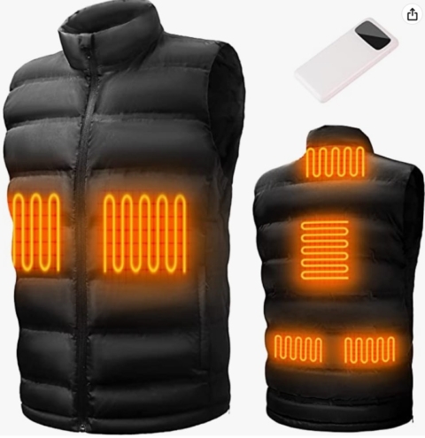 Sunbond rechargeable clearance heated vest